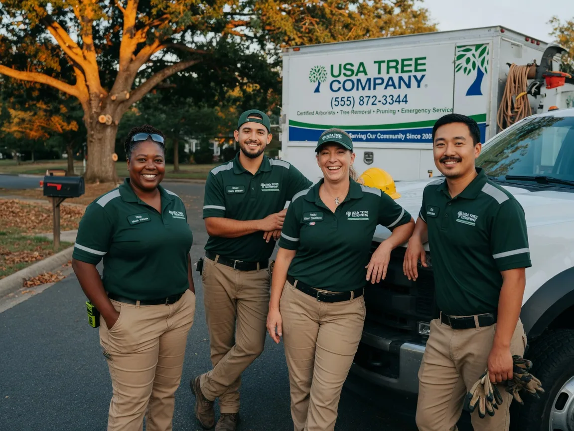 Tree Care company in Oberon, ND